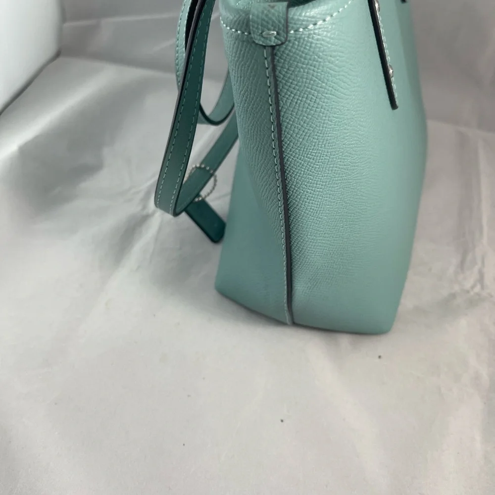 Coach Zip-Top  Tote in Signature Canvas. - Picture 5 of 8